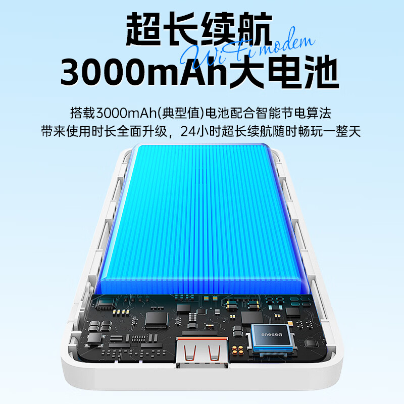 小米（MI）优选2026新款Wi无线网6随身WlFl5G千兆穿墙王家用路由器7wlfi 标准版 | 大电池超长续航