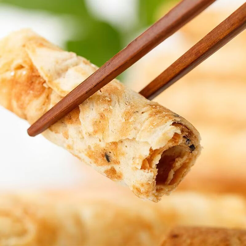 波力海苔波力卷鸡蛋味蛋卷办公室零食代餐小吃糕点324g新年礼盒蛋卷 鸡蛋味蛋卷324克（内含6包）