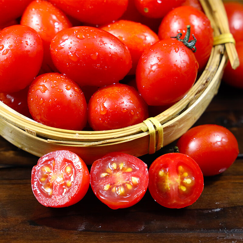 牛爱鲜 圣女果小番茄多汁水果新鲜采摘现发适合孕妇宝妈食用 圣女果 4.5斤 单果8g+ 新鲜蔬菜