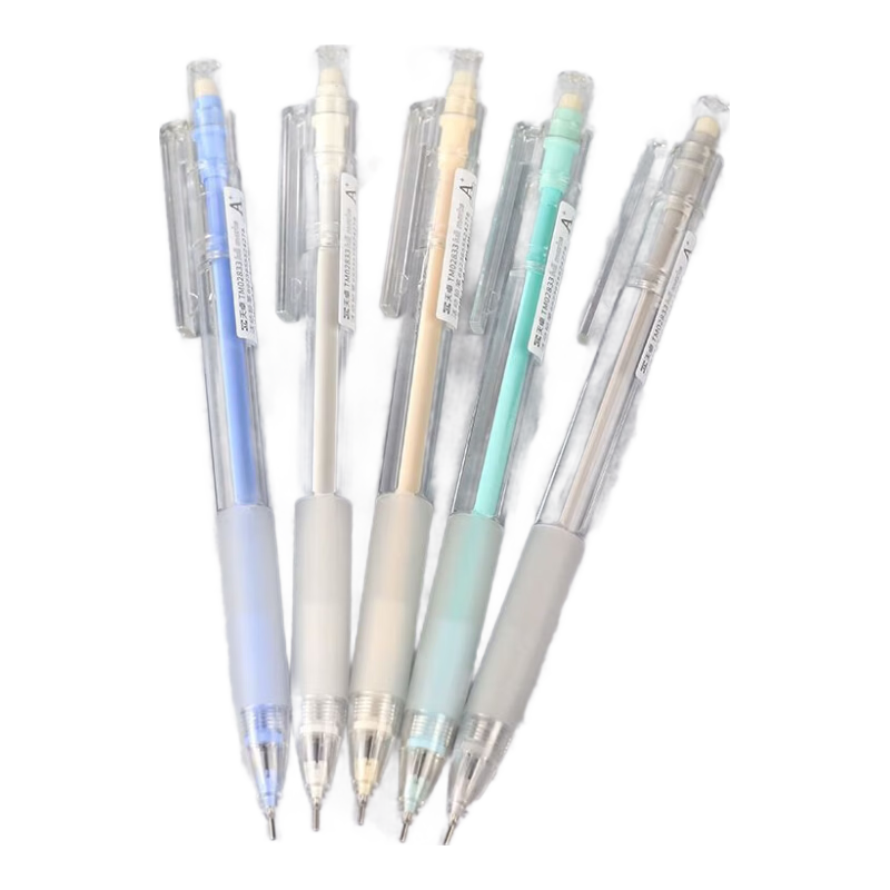 批发天卓优等生自动铅笔ins高颜值学生0.7不易断铅活动铅笔 0.7mm 1支笔+1盒铅芯