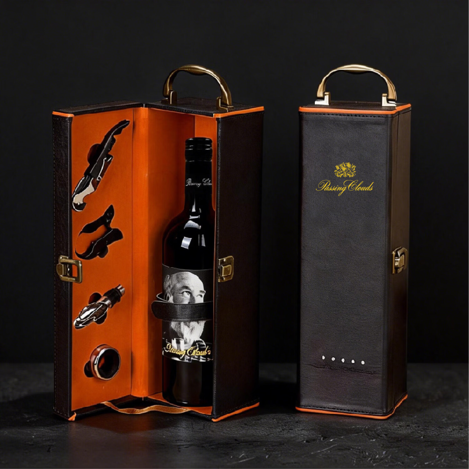 PASSING CLOUDS澳洲浮云酒庄原瓶进口红酒系列 赤霞珠干红葡萄酒红酒干红 老人头750ml*1瓶【品鉴装】