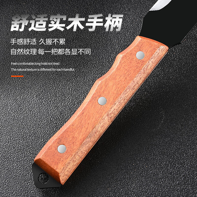 兴刃镰刀家用锻打户外多功能砍柴刀割草斩甘蔗多用刀锋利开路刀刀 眉眼镰刀