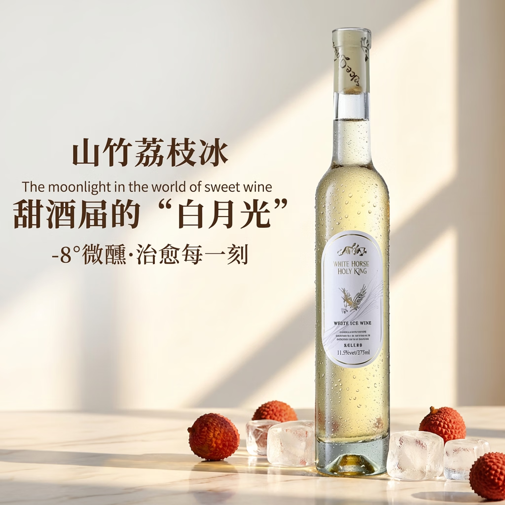 露颂【爆汁柠檬】冰白葡萄酒微醺少女甜酒晚安果酒礼盒送礼 晚收冰白375ml单支