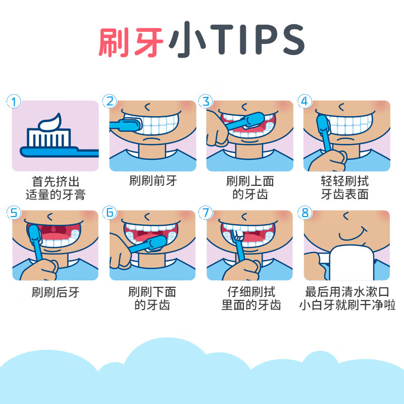 狮王（Lion）细齿洁儿童超细软毛牙刷 新老包装随机 超软细毛6-12岁儿童牙刷*4