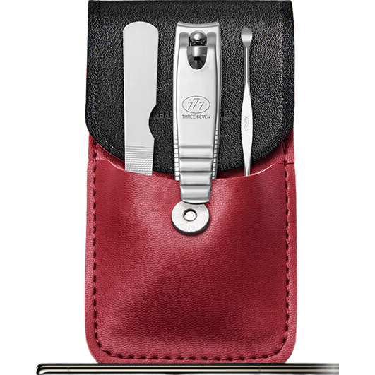 777指甲刀套裝高檔便攜修甲修腳剪指甲鉗挖耳勺斜口指甲刀禮物旅游 【爆款3件套】TL031