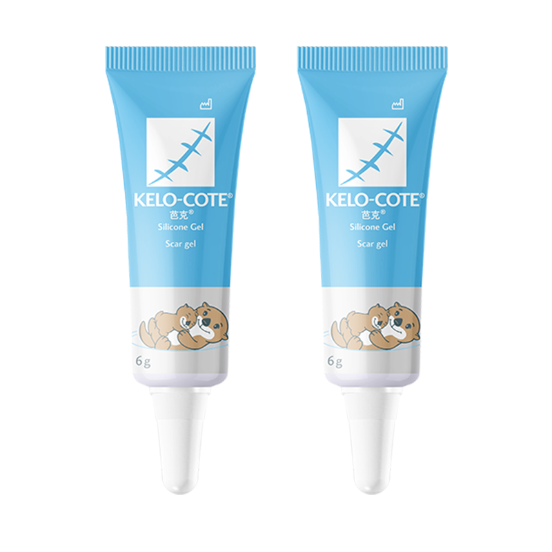 芭克kelocote官方硅凝膠巴克疤克兒童去疤祛疤疤痕膏外傷擦傷修復(fù)除疤 【兒童專用】祛疤凝膠6g*2