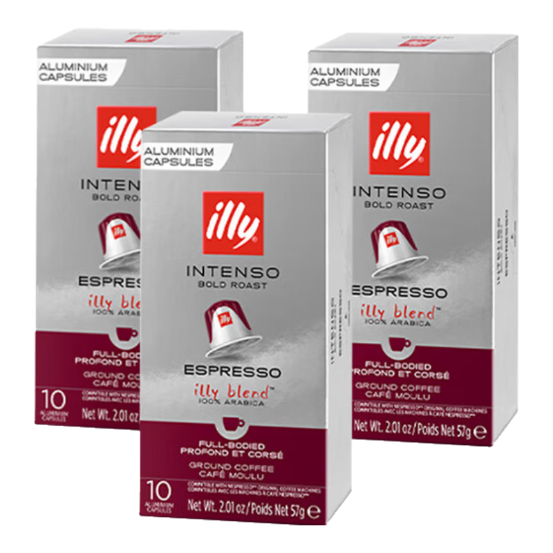 ������illy�����ڽ��ҿ��� ��ʽ��ʽŨ���ڿ��Ƚ���10��װ����Nespresso��26.7 ��Ⱥ決5.7g*30��