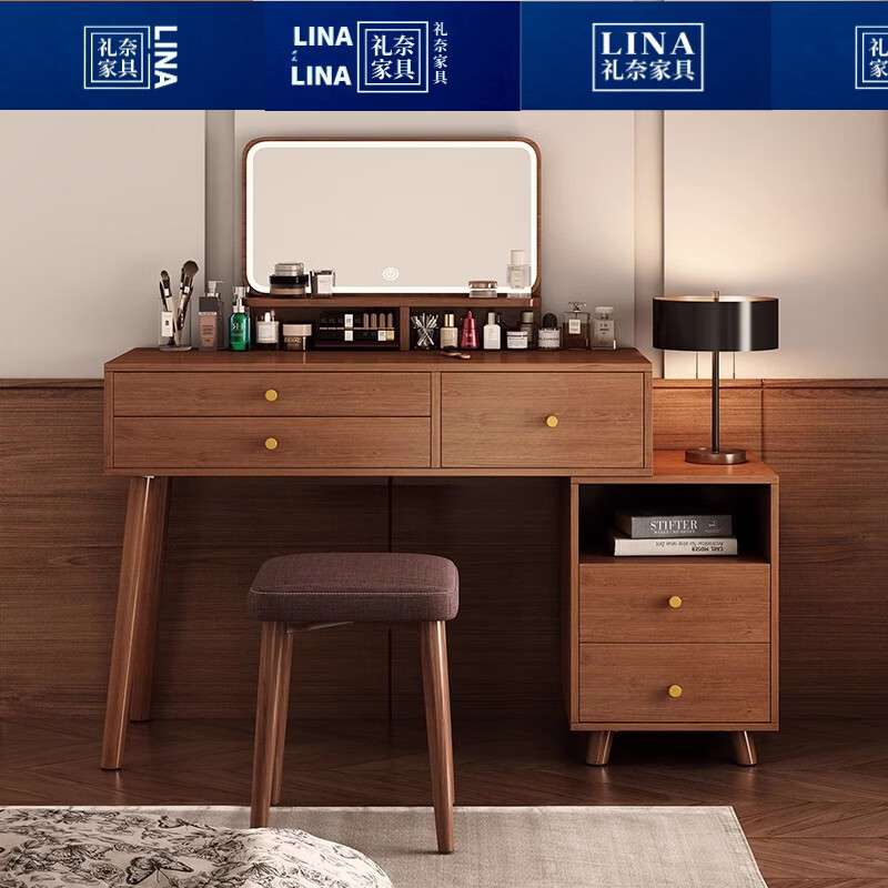 ������ױ̨�����ִ���Լ����С����ר�����ɶ���һ�崲ͷ���ﻯױ���� 100CM��+LED���ܾ�+�߹�+��ױ��    532.12Ԫ