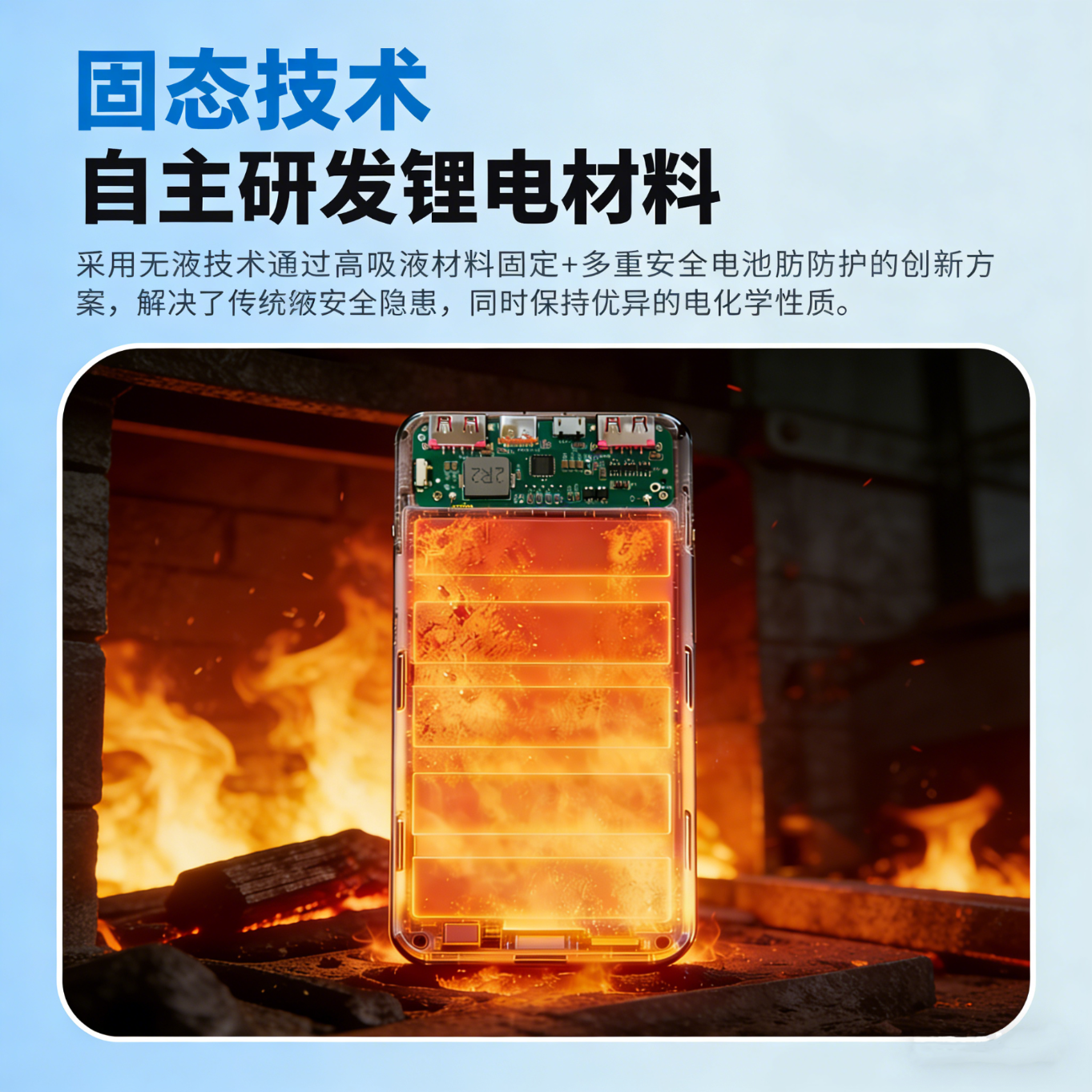 科小匠固态充电宝自带线16000mAh大容量【3C认证|可上飞机】固态充电宝22.5W快充苹果安卓通用 暮黑|3c认证 16000毫安 可上飞机