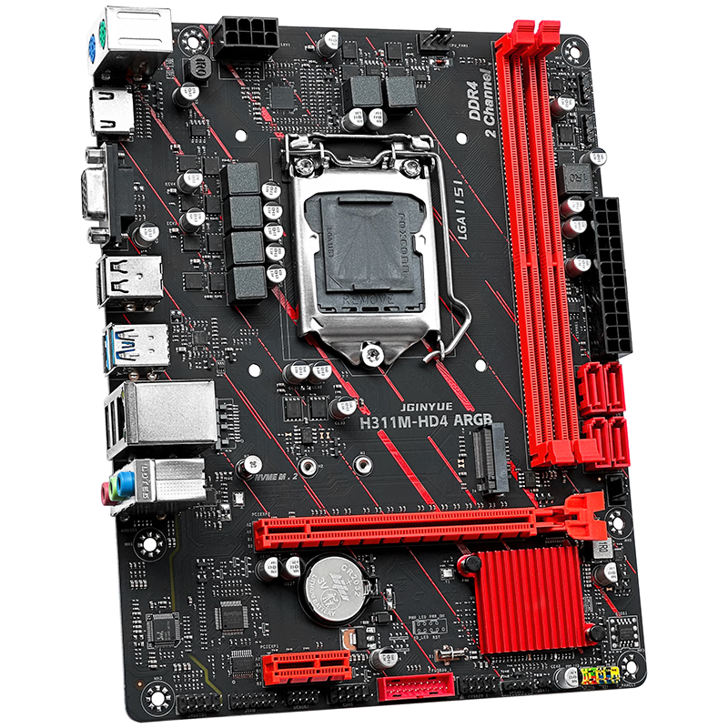 精粤 H311M HD4 ARGB DDR4 图 5