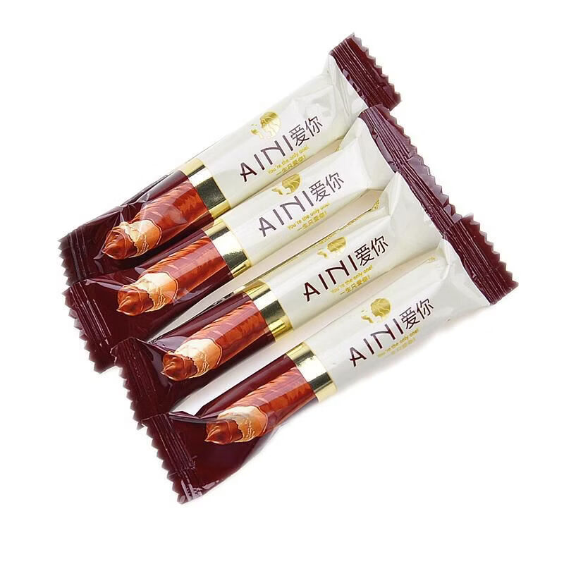 金冠愛你脆卷巧力蛋卷散裝500g喜糖果零食婚禮食品年貨 500g