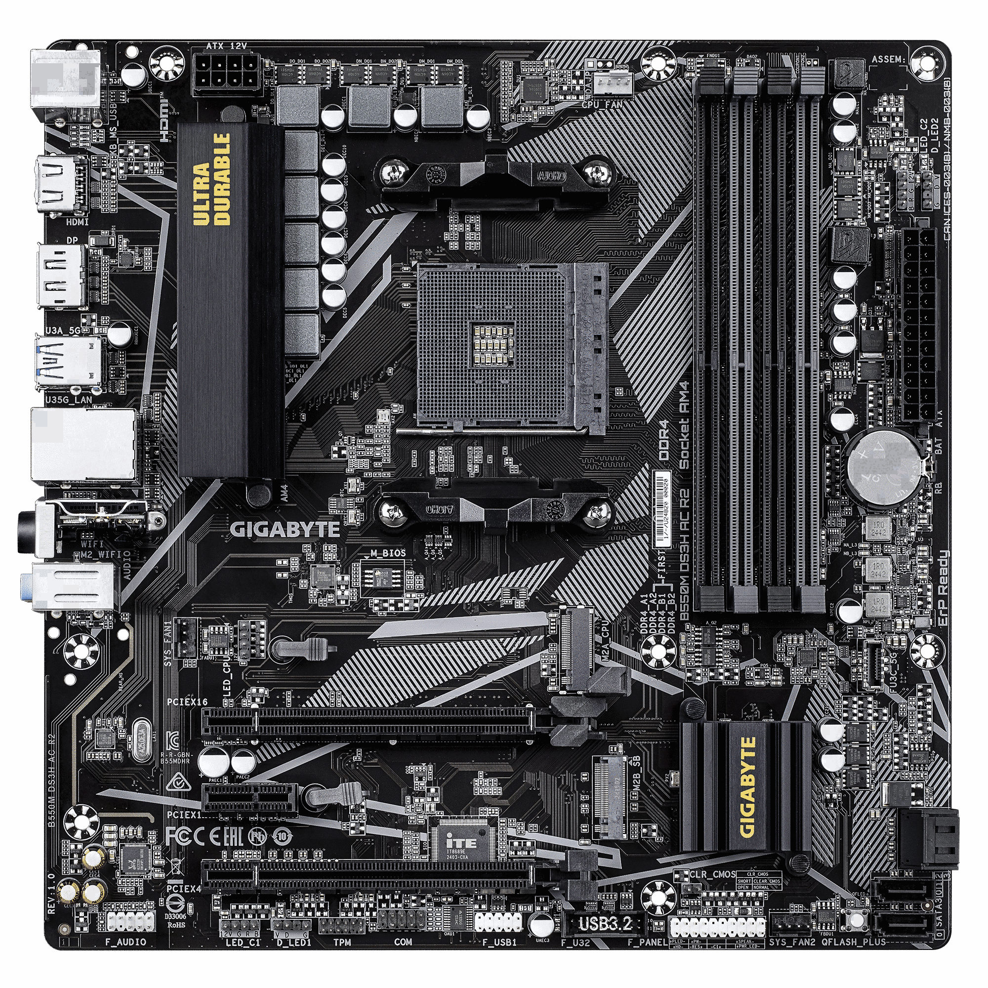 技嘉 B550M AORUS DDR4 图 6