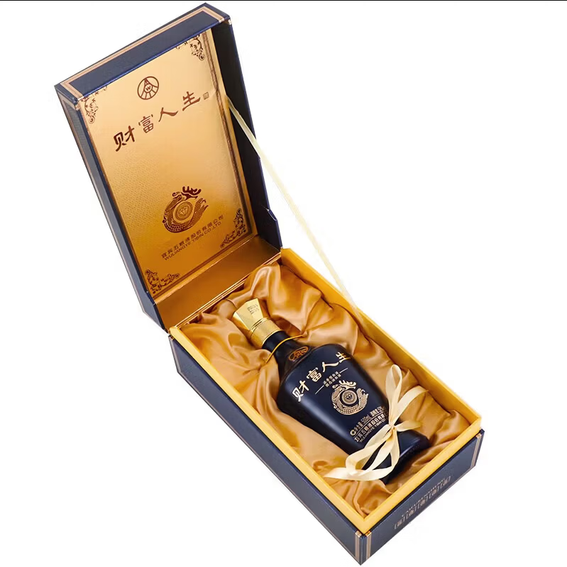 五粮浓香四川宜宾五粮液总厂浓香型白酒 52度 500mL 6瓶 整箱财富人生蓝钻商务宴请