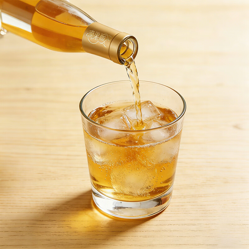 南果丽人南果梨酒礼盒东北特产南果发酵果酒微醺低度甜酒原果精酿送人聚会 南果丽人果酒500毫升*2瓶（礼盒装）