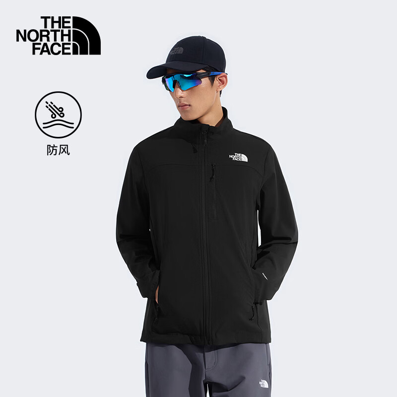 北面（The North Face）北面软壳男户外防风防泼水运动夹克外套  8GVQ JK3 M/170