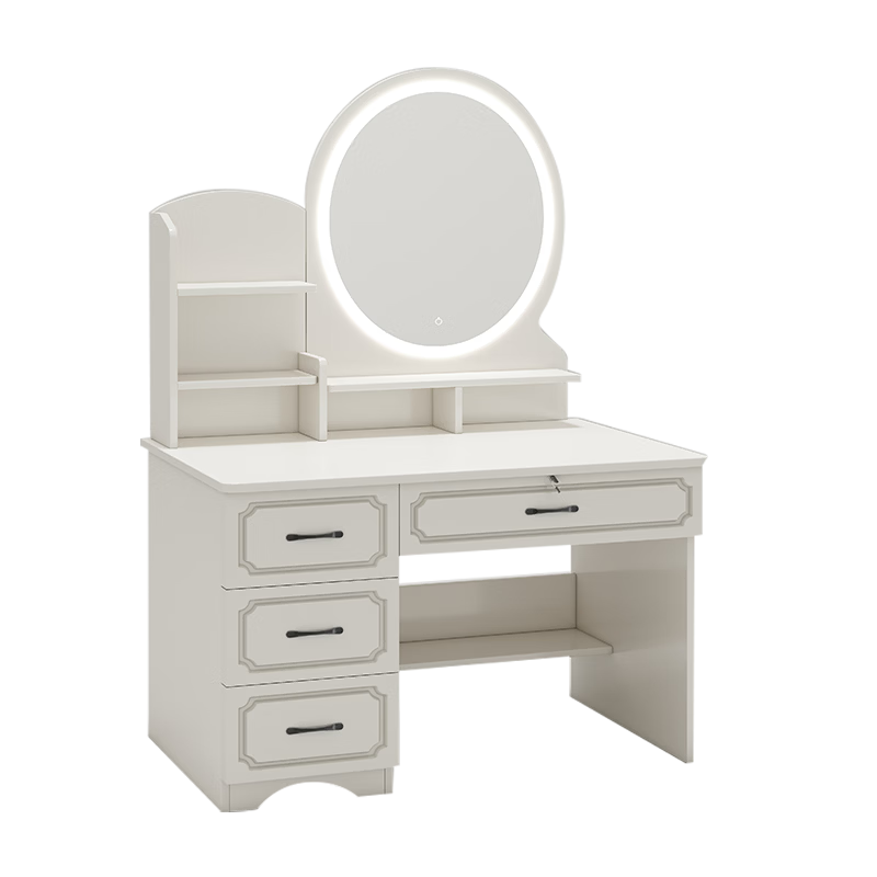 ������ױ̨���һ�ױ̨ŷʽ������ױ������һ����ױ��LED������ ʵ��ȫ�䡾�ĳ��ɫ������+LEDԲ��+������