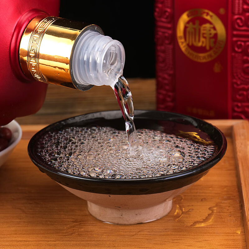 白水杜康（BAISHUIDUKANG）鸿运当头52度浓香型白酒整箱500ML*6瓶手提礼盒装送礼 52度 500mL 6瓶 手提礼盒