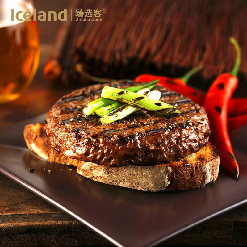 臻选客（Zhenxuanke） 澳大利亚进口 和牛汉堡肉饼 牛肉生鲜 汉堡肉饼 10*100g