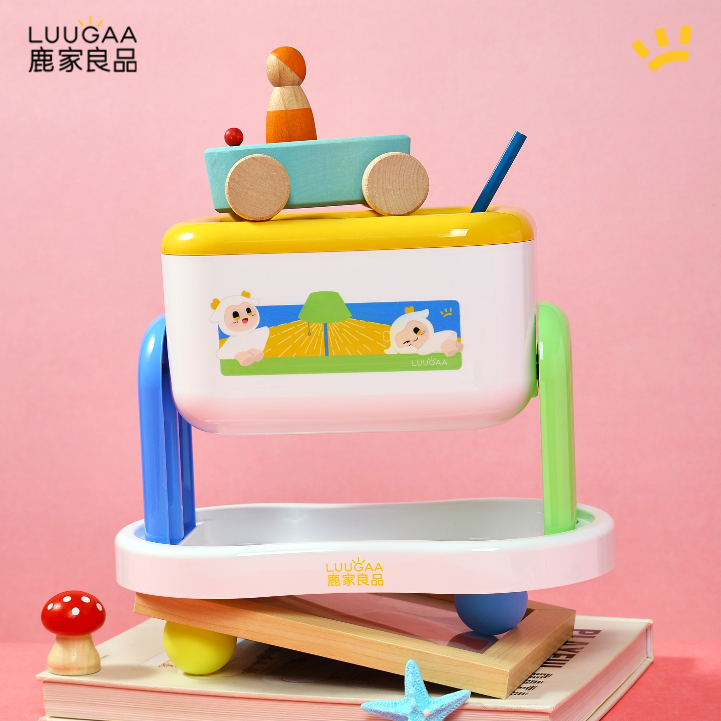 鹿家良品（LUUGAA）鹿西西摇摇小屋抽纸盒 鹿西西摇摇小屋抽纸盒*1个