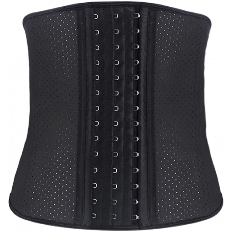 TMT束腰帶男士運(yùn)動(dòng)塑身束腹帶跑步籃球塑腰減脂腰帶收腹健身專用 普通款_4骨支撐-加高29cm XS