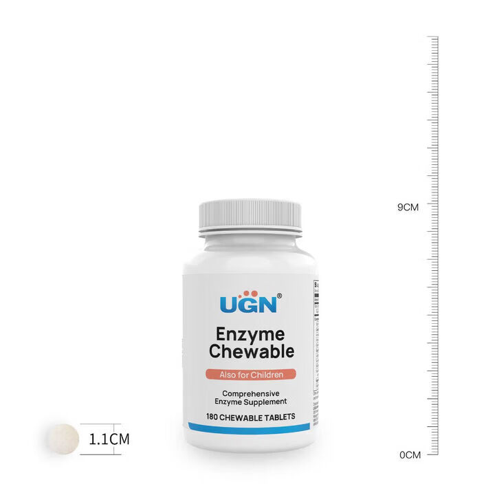 UGN UGN全谱消化酶咀嚼片/儿童成人可用(180片/瓶) 180粒*1瓶 180粒*1瓶 180粒*1瓶