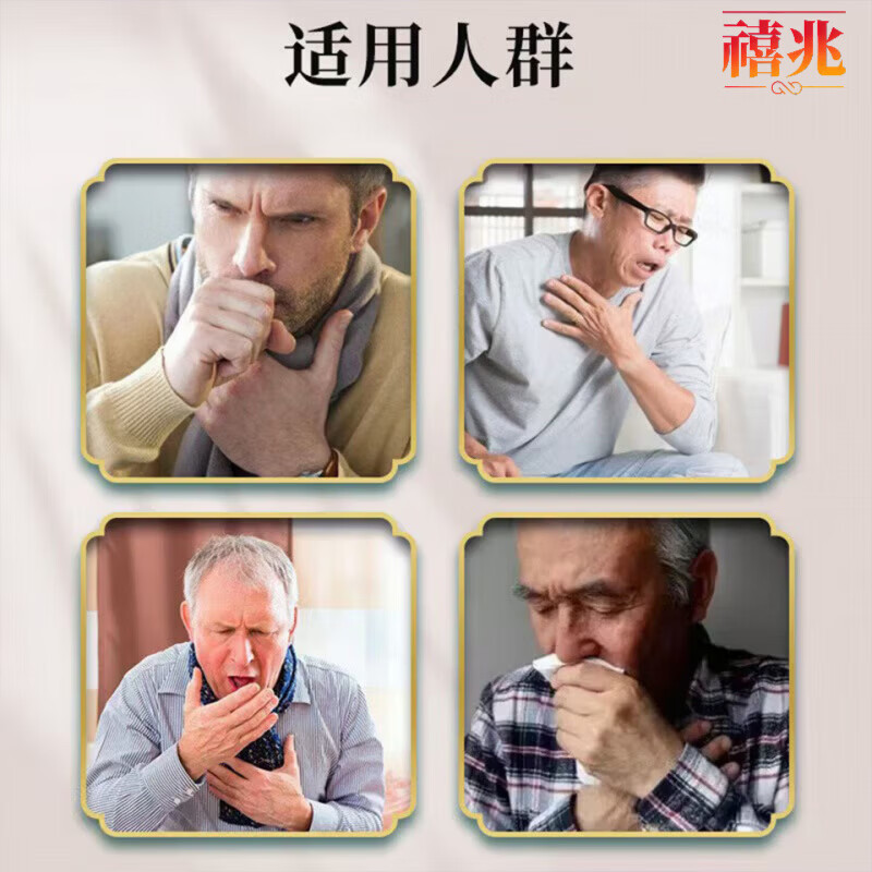 熏姿颜姜胆片日本贴过敏性支气管炎成人小儿咳嗽咳喘化痰清肺平喘润正品 五盒装【巩固装】 官方旗舰直售