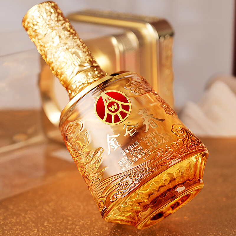 五粮液股份 金谷春 浓香型白酒 52度 500mL 2瓶