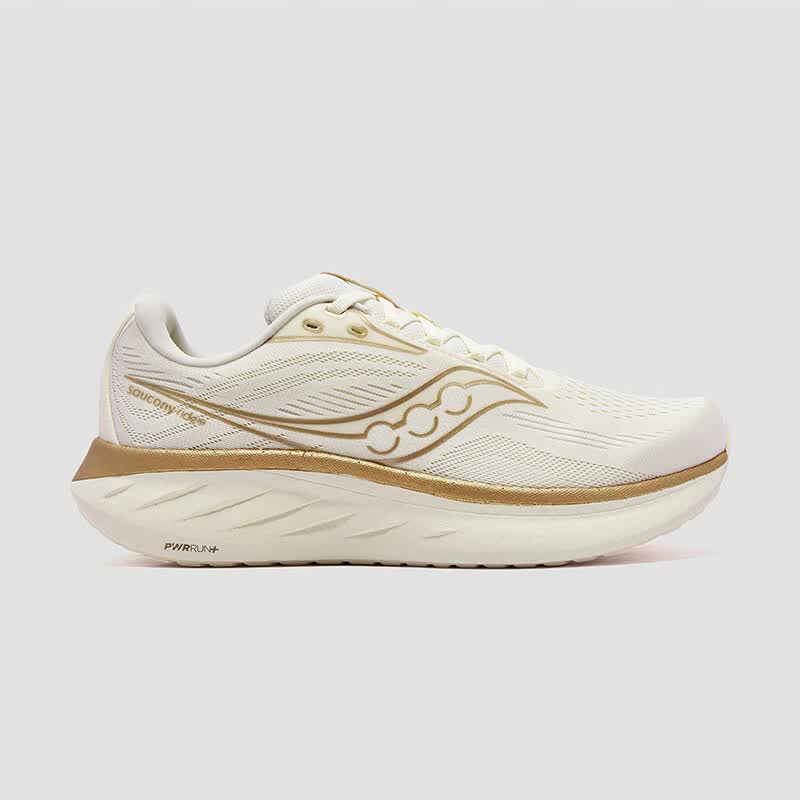 SAUCONY索康尼RIDE18驭途18女跑鞋跑步训练减震高弹运动鞋 米 38