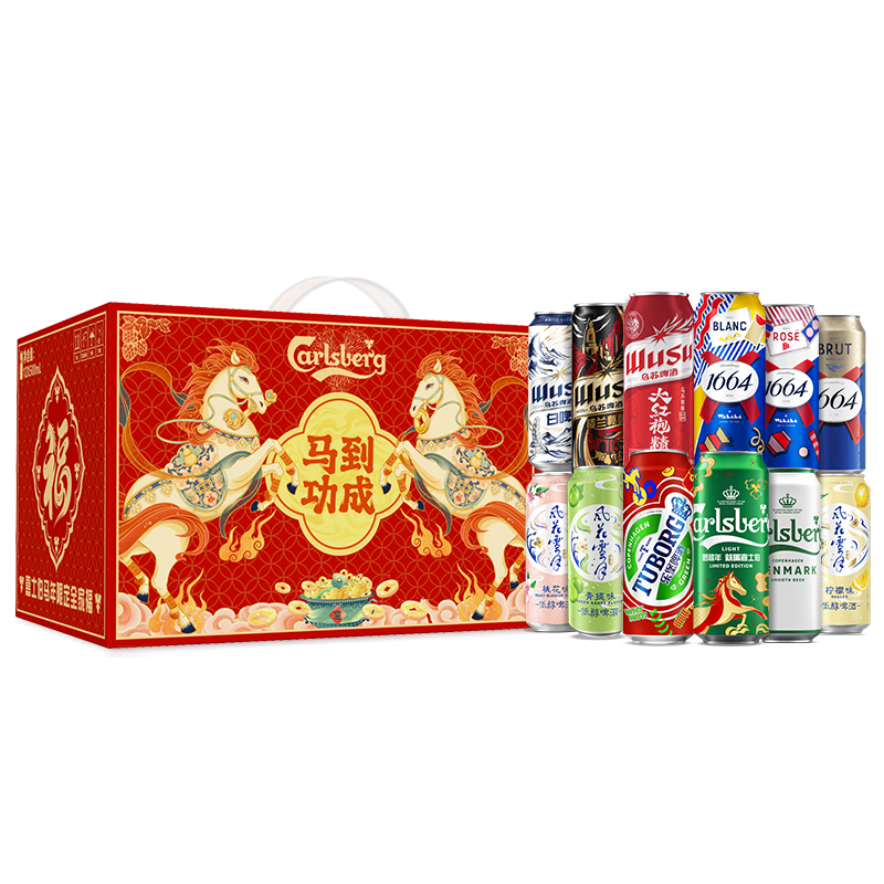 Kronenbourg 1664 ��ʿ�� ȫ�Ҹ� ����ơ�� 500ml 12�� ����װ ������Ӫ 59Ԫ