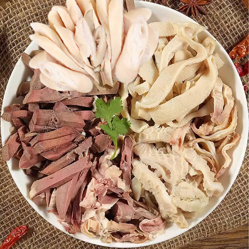 牧功夫草原散养内蒙羔羊腿原切净重羊肉肚包肉羊蝎子小腿礼盒片火锅食材 内蒙羊杂4斤