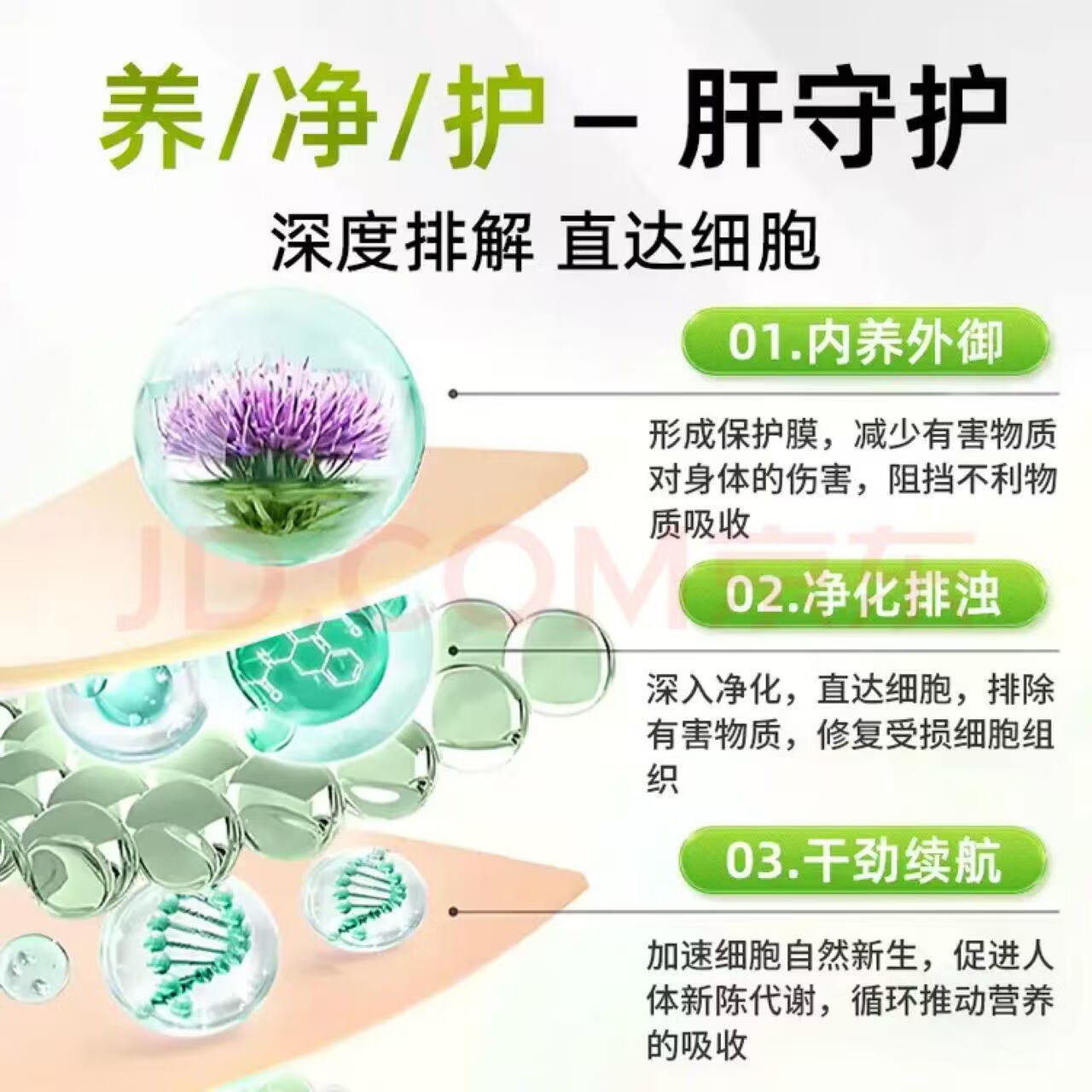 倍轻元日本进口护肝片加强版奶蓟草120粒熬夜加班喝酒应酬水飞蓟原装 [1瓶装]越吃肝越好-120粒*1