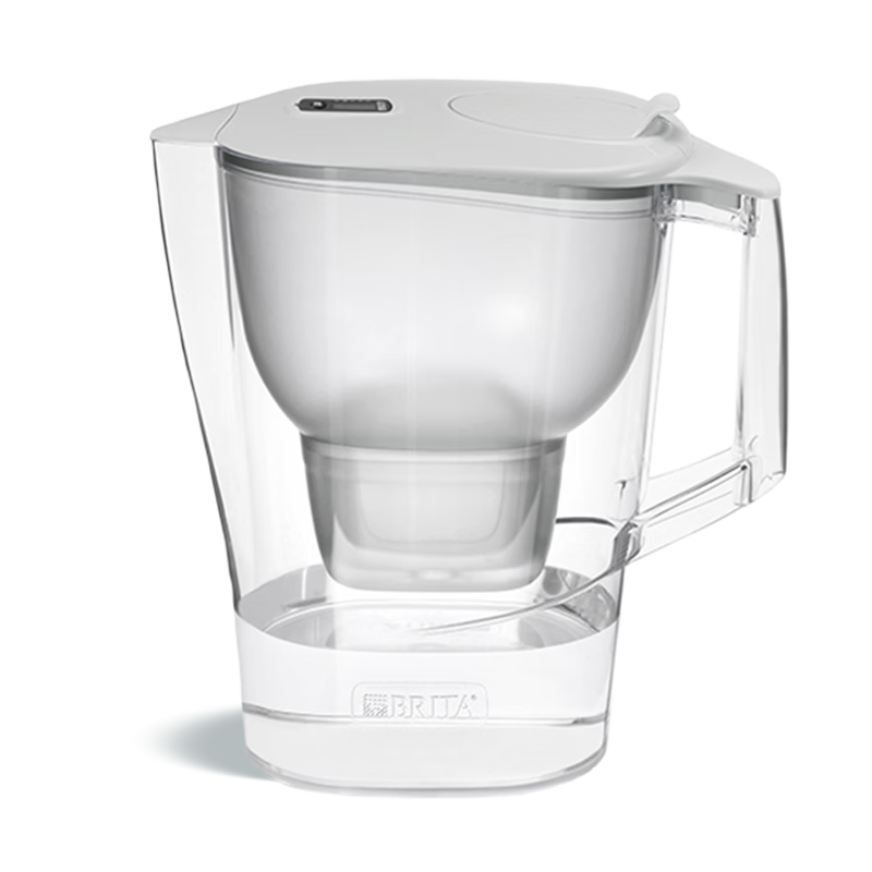 碧然德(BRITA)過濾凈水器 家用濾水壺 Kalea 晨汐系列XL 3.5L(灰)+專家版濾芯11枚(含附件)