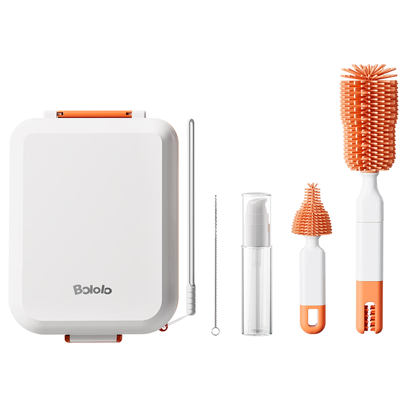 ������ bololo Ӥ����Яʽ��ƿˢ 8��1�轺��װ ���д�����ר�� 29.56Ԫ