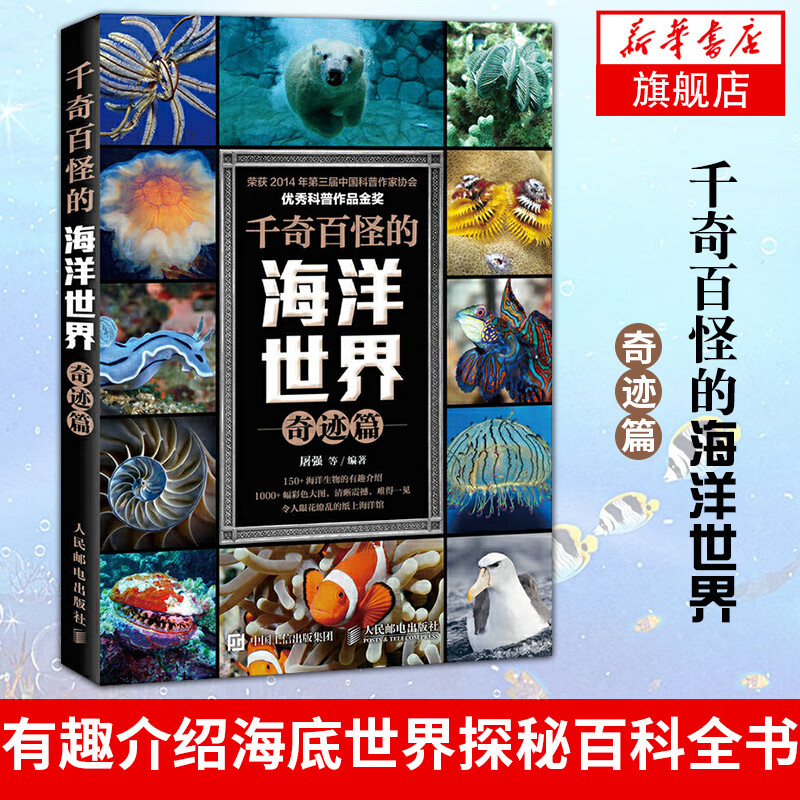 千奇百怪的海洋世界(奇迹篇) 探秘海洋世界百科全书 海洋科普绘本 儿童书少儿科普书籍