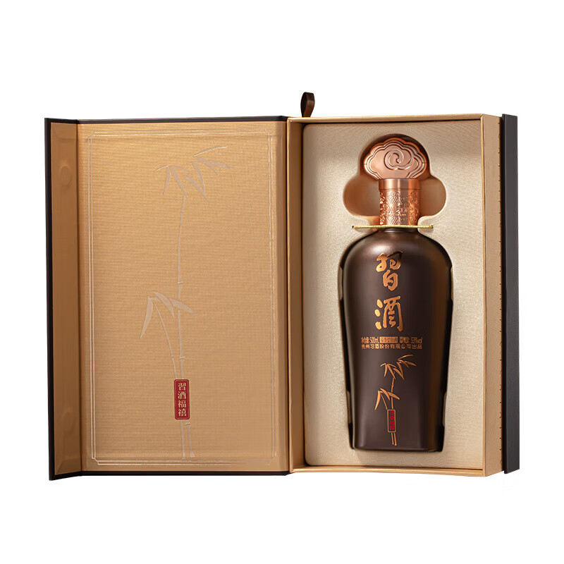 习酒福禧 53度酱香型酱酒白酒500ml礼盒款贵州名酒纯粮酿造年货送礼 53%vol 500mL 1瓶 习酒福禧