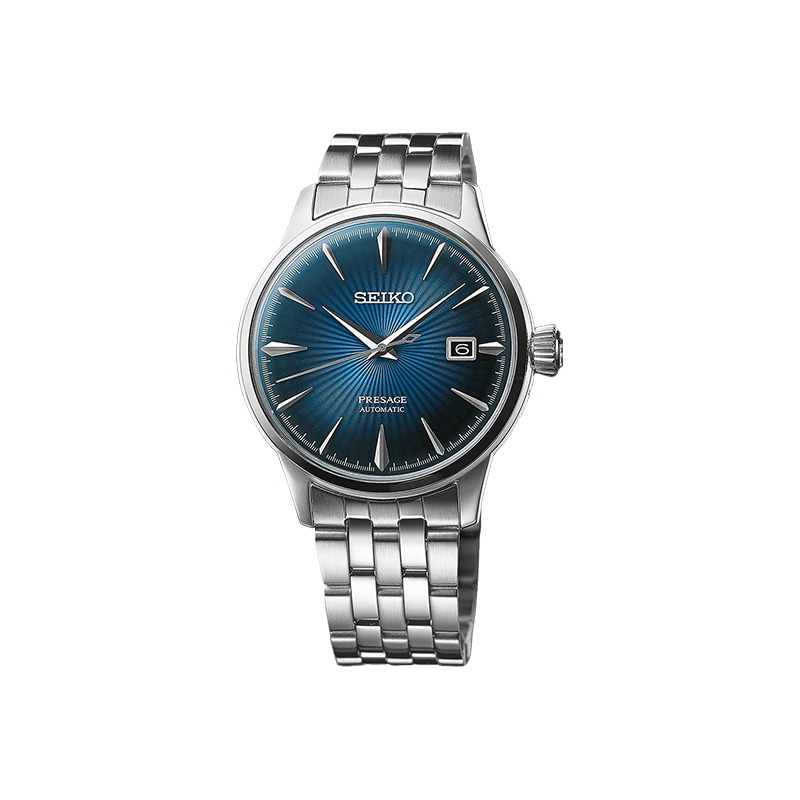 精工（SEIKO）手表 Presage鸡尾酒系列时尚休闲机械腕表【礼物】SRPB41J1