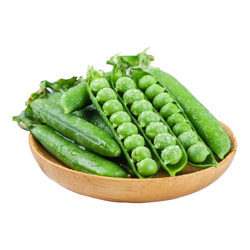 四川新鲜甜豌豆农家自种新鲜蔬菜豆角豆米现摘现发豌豆荚 净重2斤