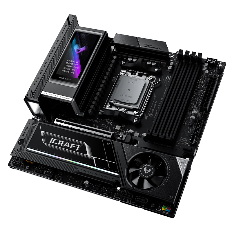 铭瑄 MS-iCraft X870M WiFi 电竞之心 图 6