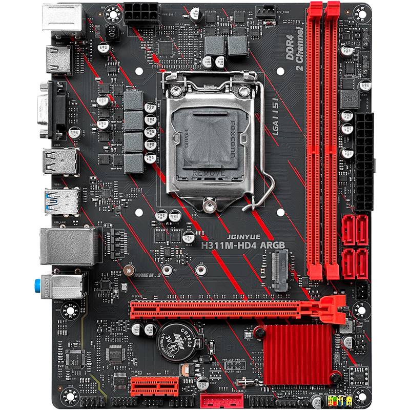 精粤 H311M HD4 ARGB DDR4 图 4