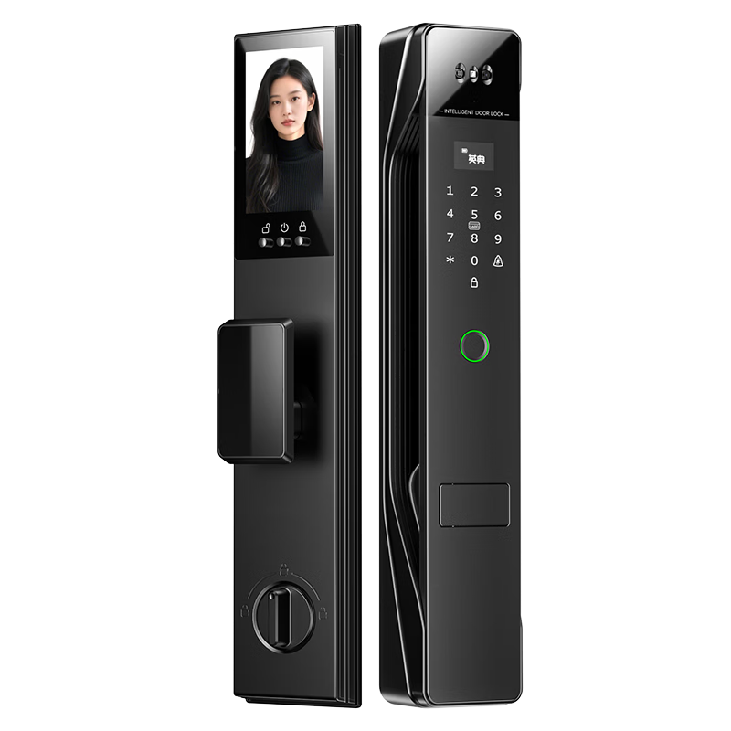 英典（YINGDIAN）R8智能门锁指纹锁3D人脸识别智能锁全自动电子锁防盗入户门密码锁