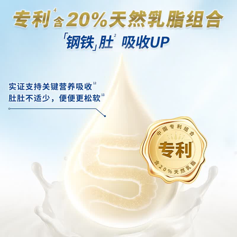 美素佳儿（Friso）奶粉 荷美白金 荷兰版 HMO婴幼儿成长配方奶粉 原装进口【官授】 3段 【全新升级】荷美白金 400g 1罐
