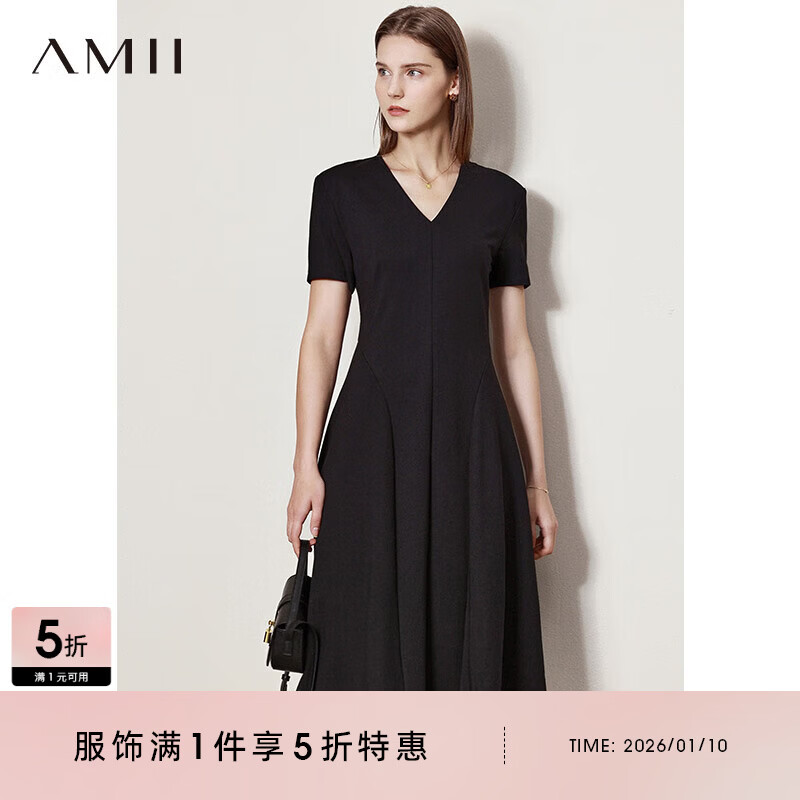 AMII ��ɫ����ȹ Ů����V�������г��� XS 150/76A 74.5Ԫ(����ȯ)