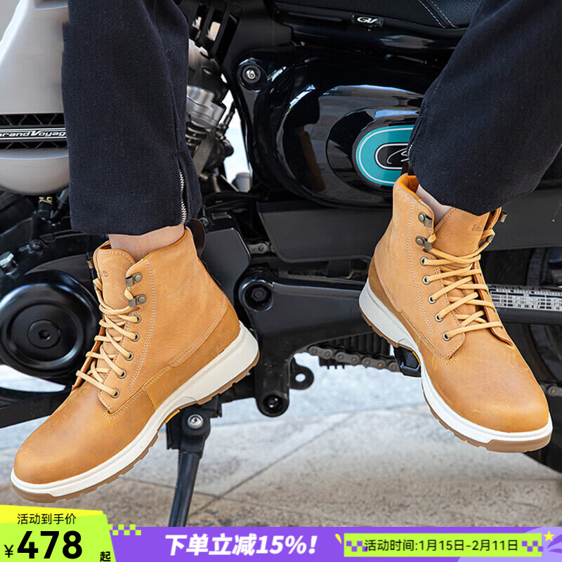 添柏岚（Timberland）男鞋马丁靴冬季新款户外轻便透气休闲鞋防滑耐磨防水踢不烂大黄靴 A43VN231/头层牛皮  (晒图退10) 42 (265mm)