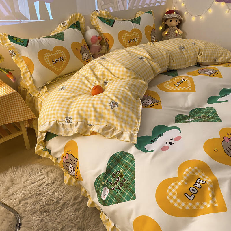 发现完美睡眠的秘密：瓷浩鹿四件套|四件套行情价格走势图