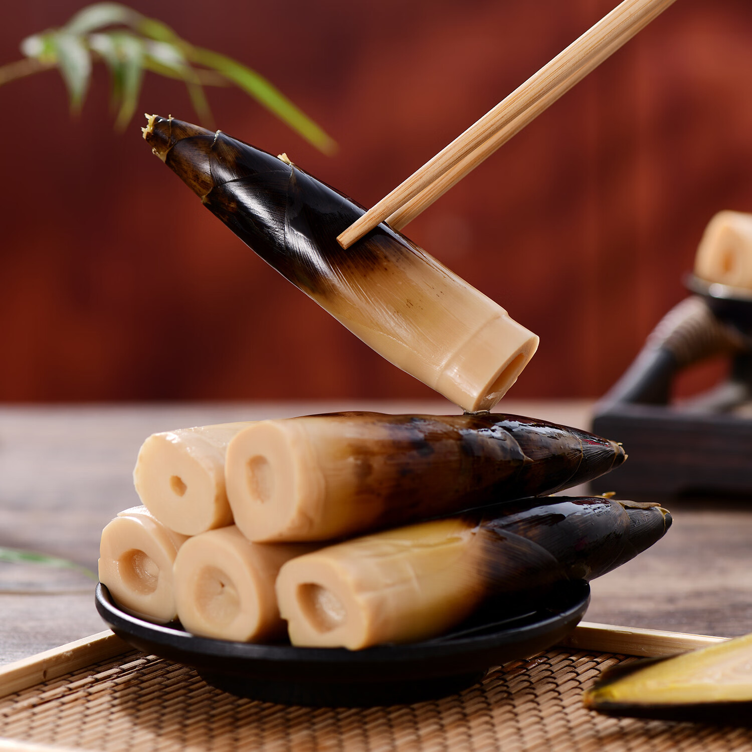 夷山夷水网红手剥笋开袋即食香辣泡椒脆笋260gX3包 原味10包