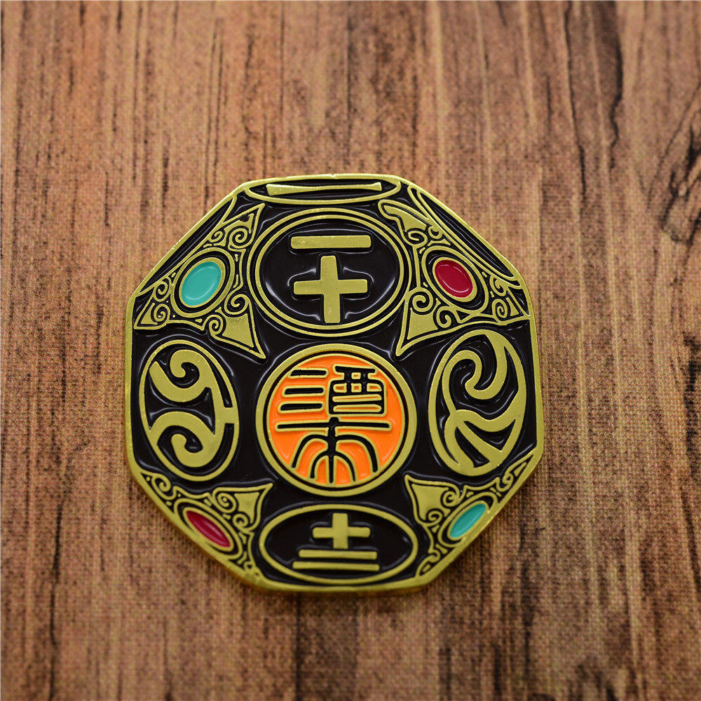 无错金骰冰箱贴河北博物院文创礼品国宝博物院 金色