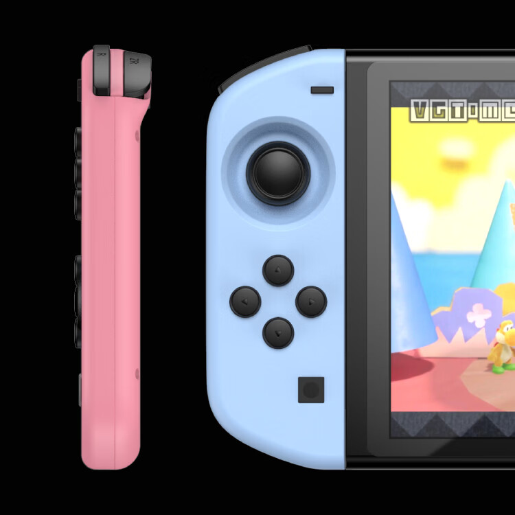 友拟全新JoySlimPro+手柄健身环Switch霍尔摇杆机械按键HD震动NFC体感 石灰白 Pro+