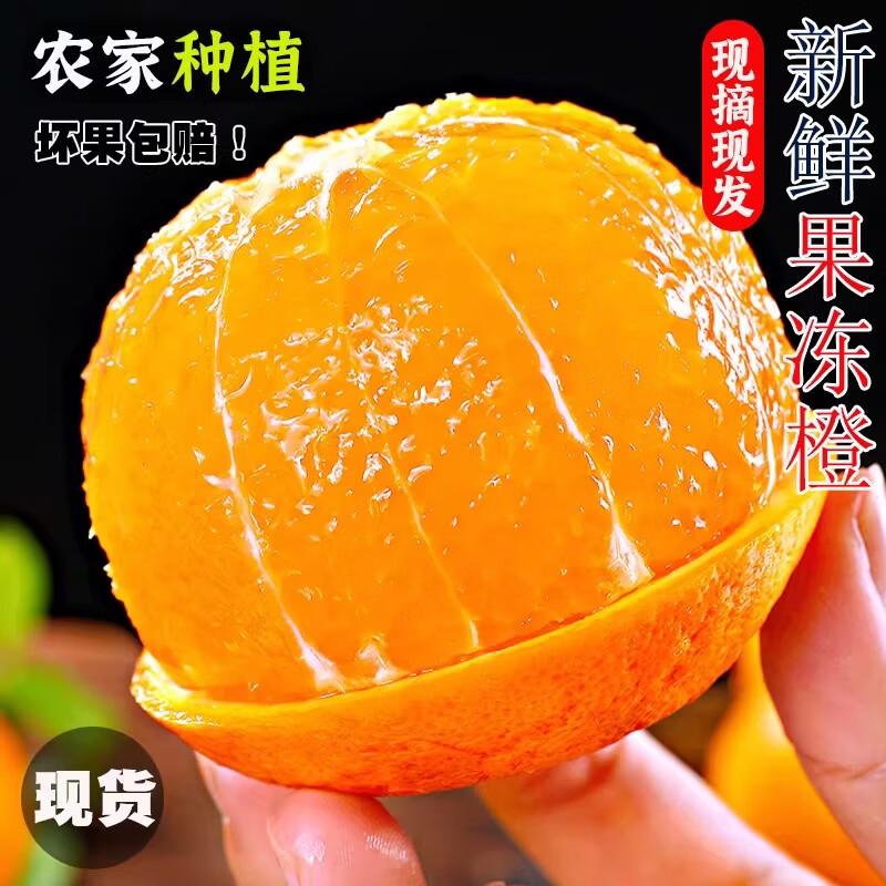 绿熊庄园【京东】正宗红美人柑橘28号果冻橙薄皮无核新鲜当季水果孕妇礼盒 中大果200-250g 净重5斤