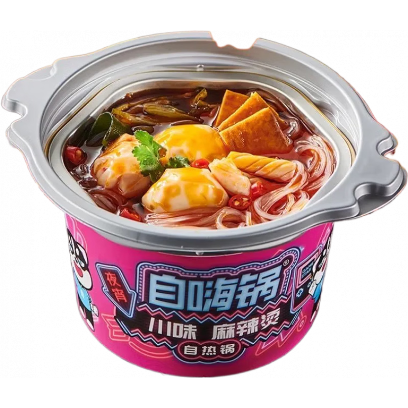 自嗨鍋自熱火鍋禮盒1124g六桶多口味素食夜宵 【自熱火鍋禮盒裝6桶】1124g 1英寸