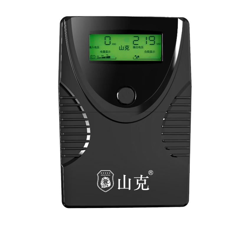 山克SK1000A ups不間斷電源 辦公電腦電源1000VA/600W 穩(wěn)壓應急停電后備用電源